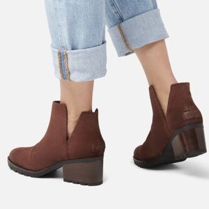 Sorel Cate Cut Out Block Bootie